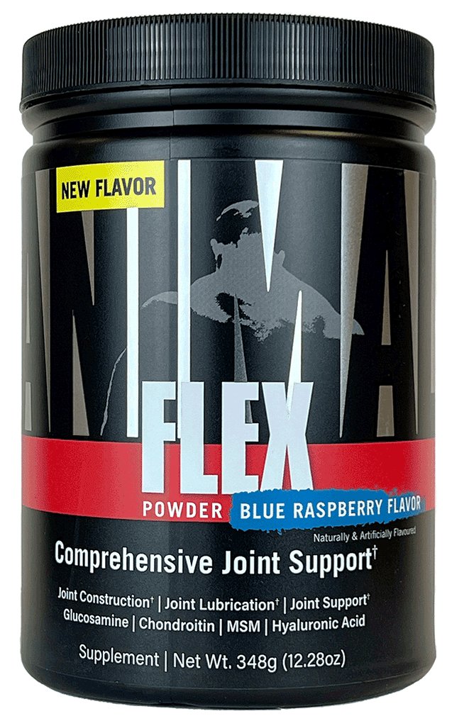 Universal Animal Flex Powder 348g Blue Raspberry