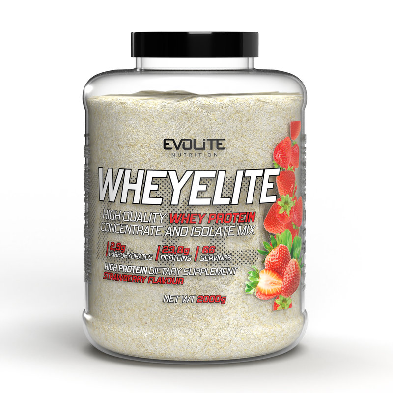 Evolite Nutrition Wheyelite 2000g Strawberry