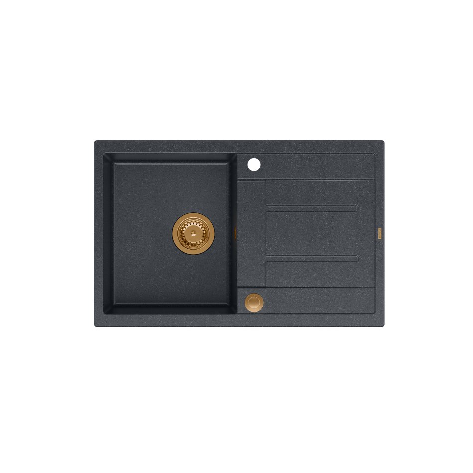 Quadron HB8203U8-C1_P2O Morgan 111 Black diamond (czarny nakrapiany/miedziany)