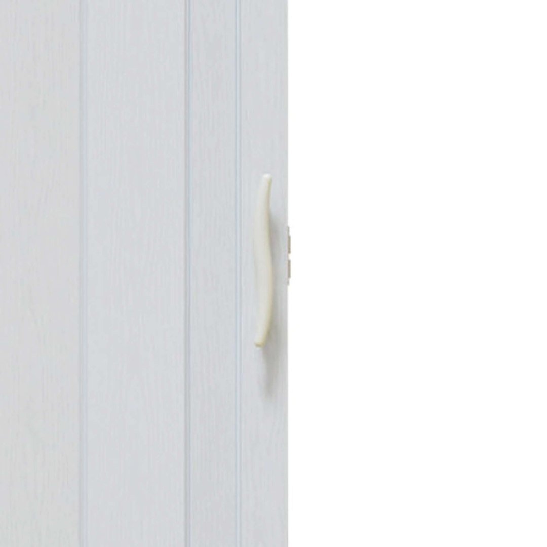 Drzwi harmonijkowe 001P-49-100 biały dąb mat 100 cm