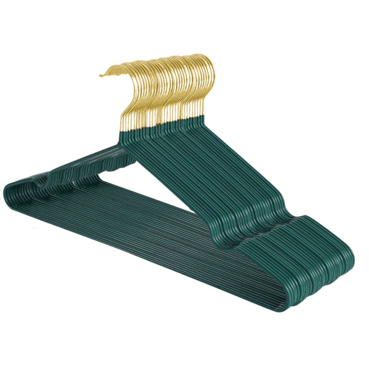 WIESZAKI NA UBRANIA UBRANIOWE ODZIEŻOWE 20 SZT [D-WU1-ZLB-40CM]