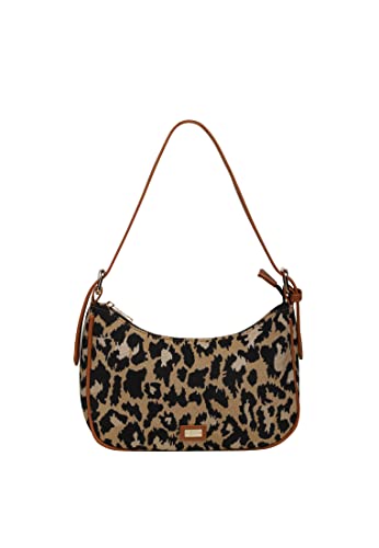 caneva Women's torba na ramię, brązowa, wielokolorowa, Brązowy, wielokolorowy., jeden rozmiar