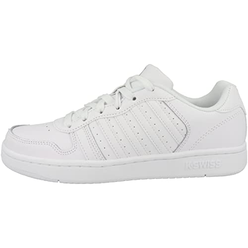 K-Swiss Damskie trampki Court Palisades, Biały Szary, 35 EU