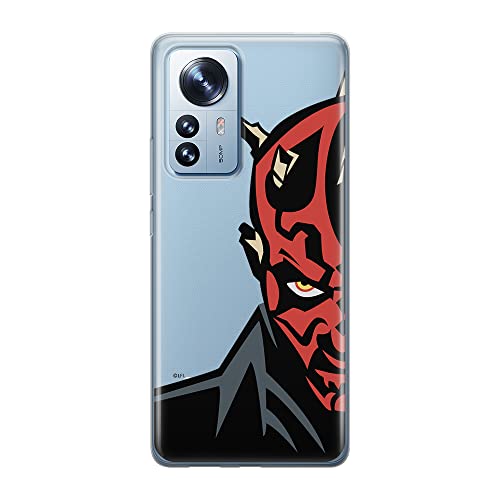 Etui Darth Maul 003 Star Wars Nadruk częściowy Przeźroczysty Producent: Xiaomi, Model: 12 PRO