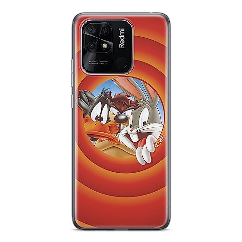 ERT GROUP etui na telefon Xiaomi REDMI 10C, case oryginalny i oficjalnie licencjonowany przez Looney Tunes, wzór 002, optymalnie dopasowane, plecki z TPU