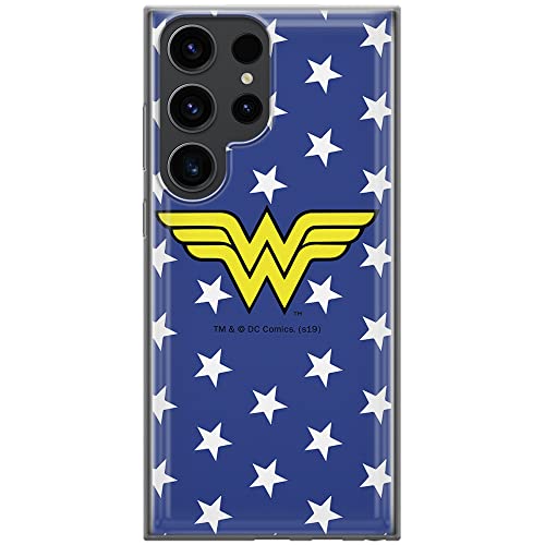 Etui Wonder Woman 006 DC Nadruk pełny Niebieski Producent: Samsung, Model: S23 ULTRA