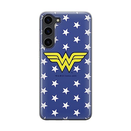 Etui Wonder Woman 006 DC Nadruk pełny Niebieski Producent: Samsung, Model: S23 PLUS