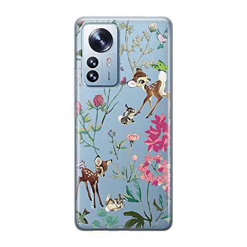 ERT GROUP etui na telefon Xiaomi 12 / 12X, case oryginalny i oficjalnie licencjonowany przez Disney, wzór Bambi & Friends 001, optymalnie dopasowane, plecki z TPU częściowo przeźroczyste