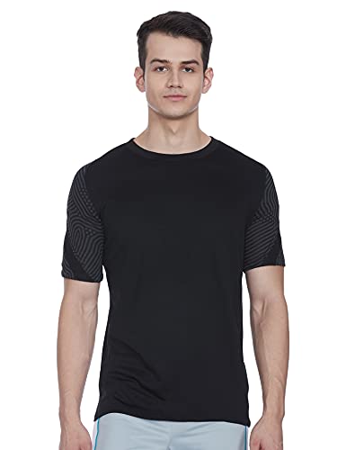 Nike M Nk Dry Strke Top Ss Ng T-shirt męski Black/Black/Anthracite/(Black) S