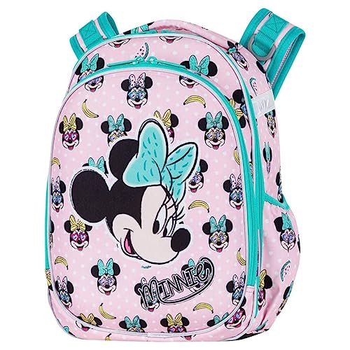 Coolpack B15302, Plecak szkolny DISNEY TURTLE MINNIE MUSE PINK, Wielobarwny, Mysz Minnie Pink, 44 x 29 x 16 cm, designerski