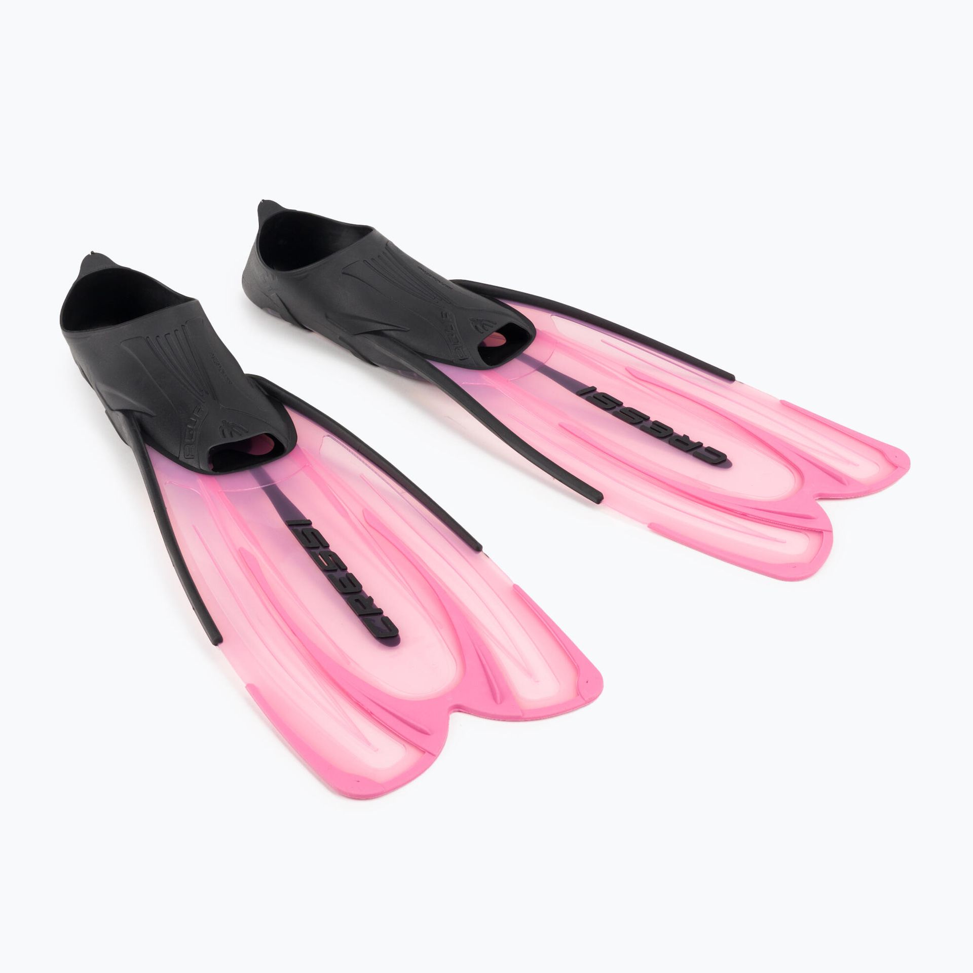 Cressi Agua płetwy unisex Premium Self Adjusting do nurkowania, nurkowania i pływania, różowe, 35/36