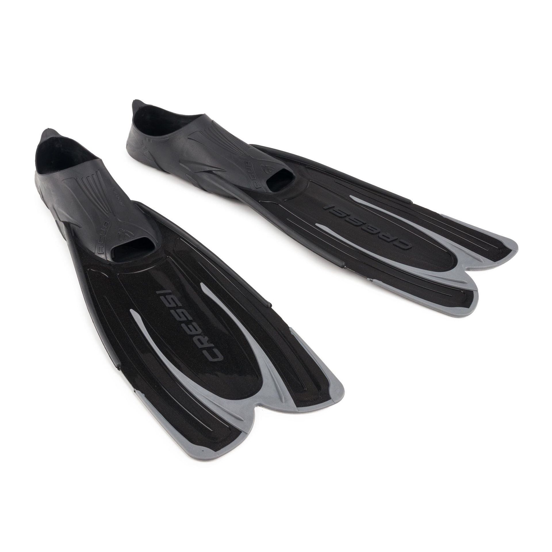 Cressi Agua płetwy, Made in Italy, czarny, 45/46 CA205045