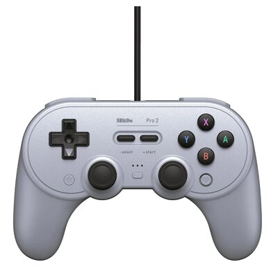 8BitDo Pro2 Wired Gamepad - Grey Ed.