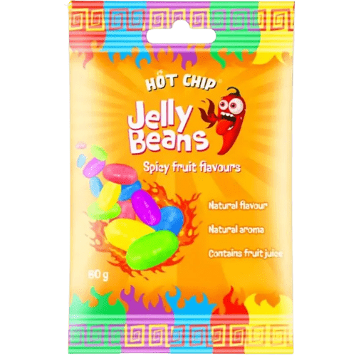 Jelly Beans Spicy fruit 60g Hot Chip