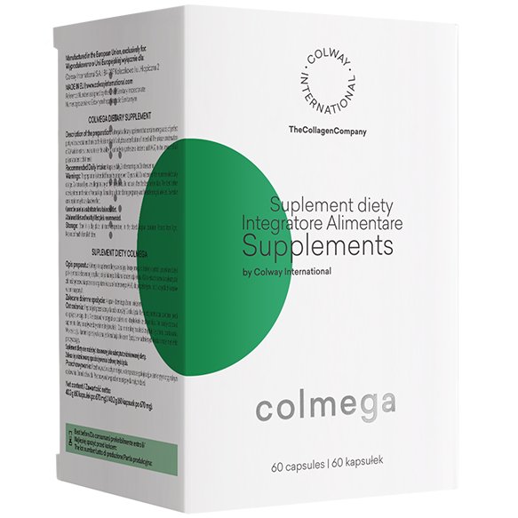 Colway Colmega kwasy Omega  suplement diety 60 kapsułek