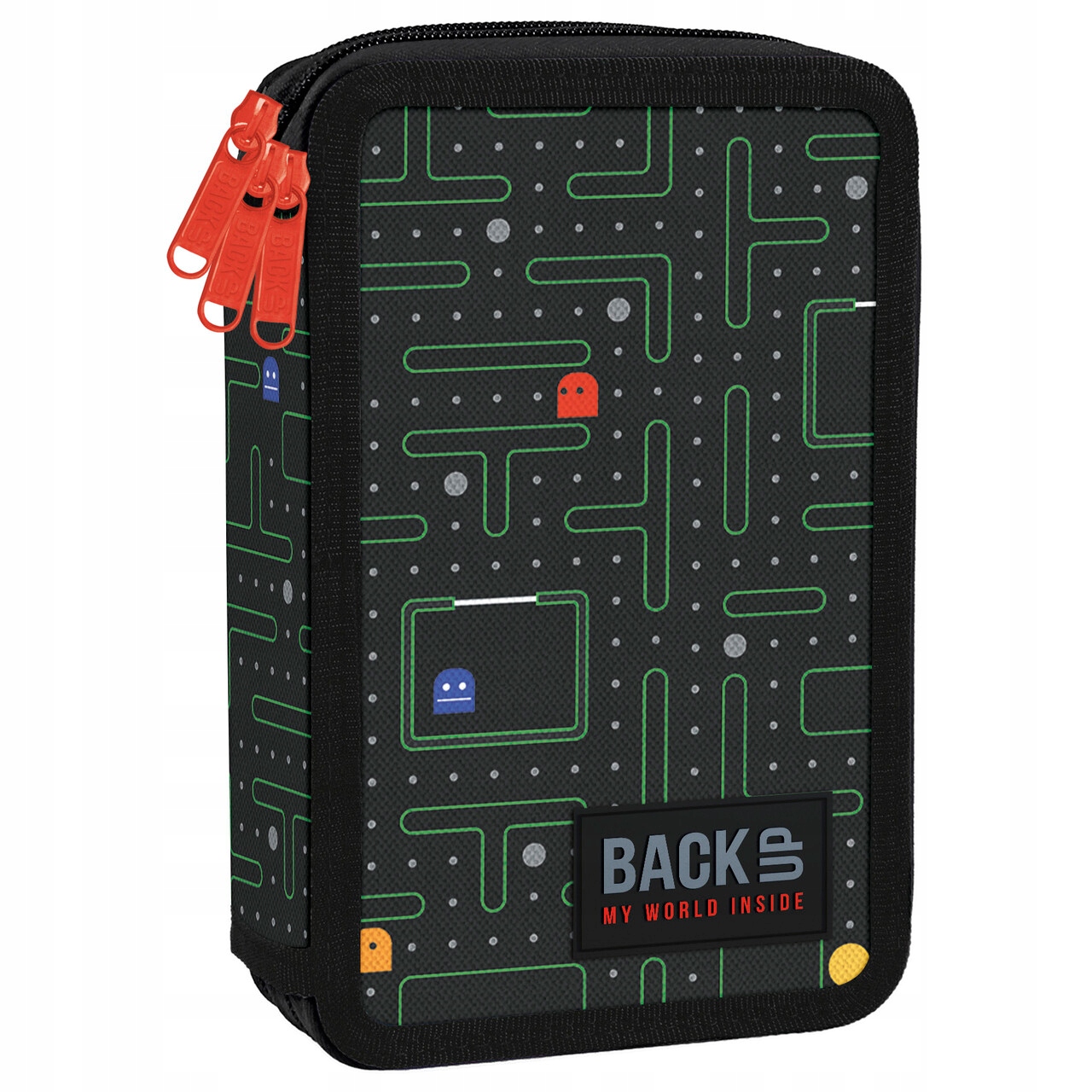 Derform Piórnik 3-komorowy z wyposażeniem BackUp 5 EW102 labirynt