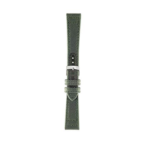 Morellato Pasek unisex, kolekcja SPORT, mod. Athletic, tkanina - A01X4496A06, Zielony, 18mm, pasek