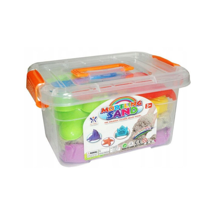 Swede Piasek Kinetyczny Magiczny Zestaw Foremki 1Kg