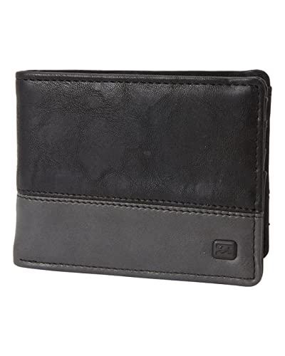 BILLABONG DIMENSION, Travel Accessory- Bi-Fold portfel unisex dla dorosłych, portfel, jeden rozmiar, Czarny czołg, Taille unique