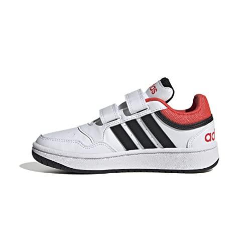 adidas Hoops 3.0 CF C, Kapcie, FTWBLA/CZARNA/ROJBRI, 31.5 EU, Ftwbla Czerń Rojbri, 31.5 EU