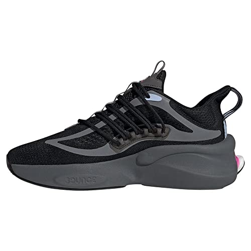 adidas Alphaboost V1, Trampki męskie, Czarny Core Black Lucid Fuchsia Blue Dawn, 42.5 EU