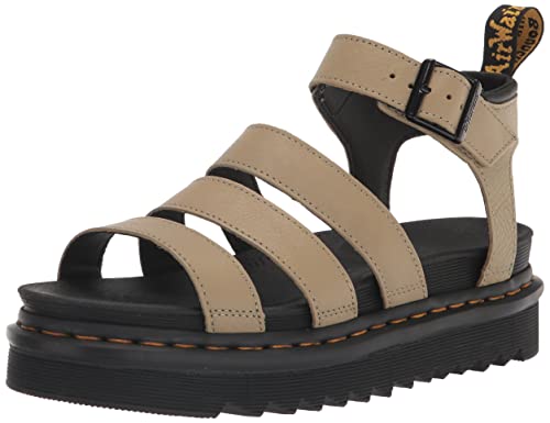 Dr Martens Blaire, Sandały damskie, Łopaty oliwkowe Piza, 39 EU, Łopaty oliwkowe Piza