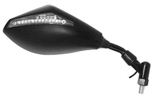 Vicma Lustro Miga M10 Led Bursztyn Prosty, Srebrny