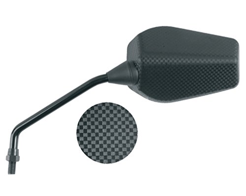 Vicma Derbi Gp1 lusterko wsteczne 50/125 lewe (05), srebrne