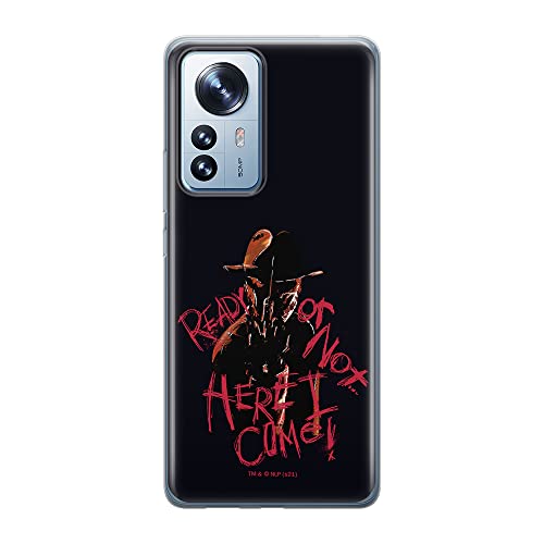ERT GROUP etui na telefon Xiaomi 12 PRO, case oryginalny i oficjalnie licencjonowany przez Horror, wzór Nightmare of Elm Street 007, optymalnie dopasowane, plecki z TPU