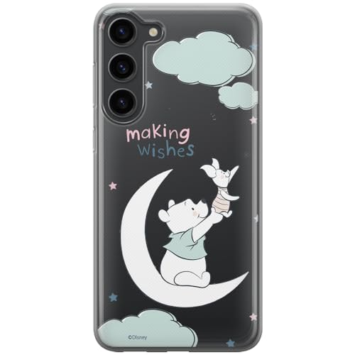 ERT GROUP etui na telefon Samsung S23 PLUS, case oryginalny i oficjalnie licencjonowany przez Disney, wzór Winnie the Pooh & Friends 040, optymalnie dopasowane, plecki z TPU częściowo przeźroczyste