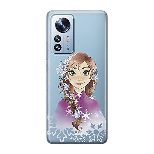 ERT GROUP etui na telefon Xiaomi 12 PRO, case oryginalny i oficjalnie licencjonowany przez Disney, wzór Anna 001, optymalnie dopasowane, plecki z TPU częściowo przeźroczyste