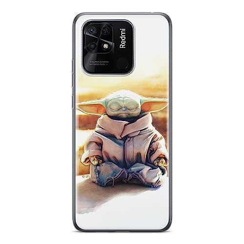 ERT GROUP etui na telefon Xiaomi REDMI 10C, case oryginalny i oficjalnie licencjonowany przez Star Wars, wzór Baby Yoda 015, optymalnie dopasowane, plecki z TPU
