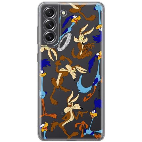 ERT GROUP etui na telefon Samsung S21 FE, case oryginalny i oficjalnie licencjonowany przez Looney Tunes, wzór 021, optymalnie dopasowane, plecki z TPU częściowo przeźroczyste