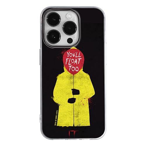 ERT GROUP etui na telefon Iphone 14 PRO MAX, case oryginalny i oficjalnie licencjonowany przez Horror, wzór It 003, optymalnie dopasowane, plecki z TPU częściowo przeźroczyste