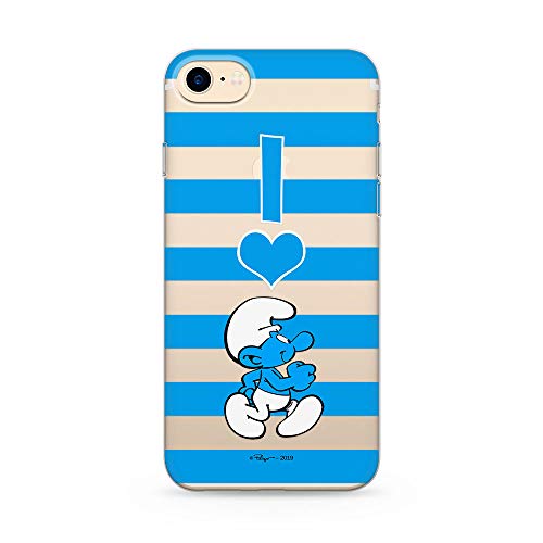 ERT GROUP Oryginalne i oficjalnie licencjonowane etui na telefon komórkowy The Smurfs do iPhone 7, iPhone 8, iPhone SE2, smerf, etui, etui z tworzywa sztucznego TPU chroni przed uderzeniami i