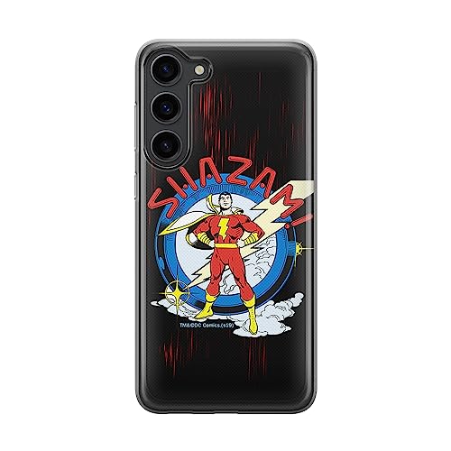 Etui Shazam 003 DC Nadruk pełny Czarny Producent: Samsung, Model: S23 PLUS