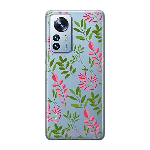 ERT GROUP etui na telefon Xiaomi 12 / 12X, case oryginalny i oficjalnie licencjonowany przez Babaco, wzór Plants 013, optymalnie dopasowane, plecki z TPU częściowo przeźroczyste