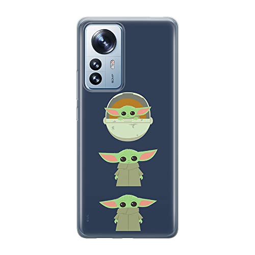Etui dedykowane do Xiaomi 12 PRO wzór:  Baby Yoda 007 oryginalne i oficjalnie licencjonowane