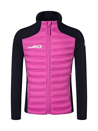 Rock Experience REJJ01041 MALIK HYBRID Kurtka Unisex - Dziecko 0834 Super Pink+1330 Blue Nights 164