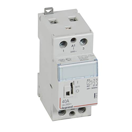 Legrand STYCZNIK MODUŁOWY SM 340 40A 24V 2NO Z MANIPULATOREM 412515