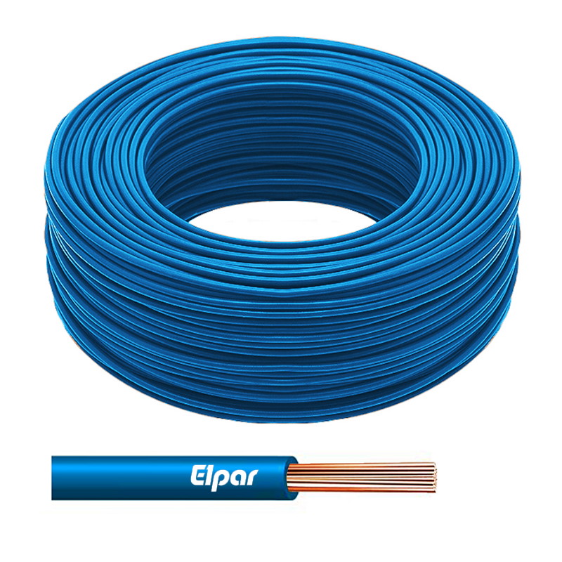 Elpar Przewód instalacyjny H07V-U (DY) 10 niebieski /100m/ H07V-U-10NE DY