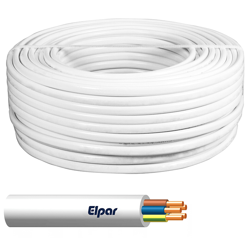 Przewód YDY 5x6 żo 450/750V, krążek 100m; PRYSMIAN