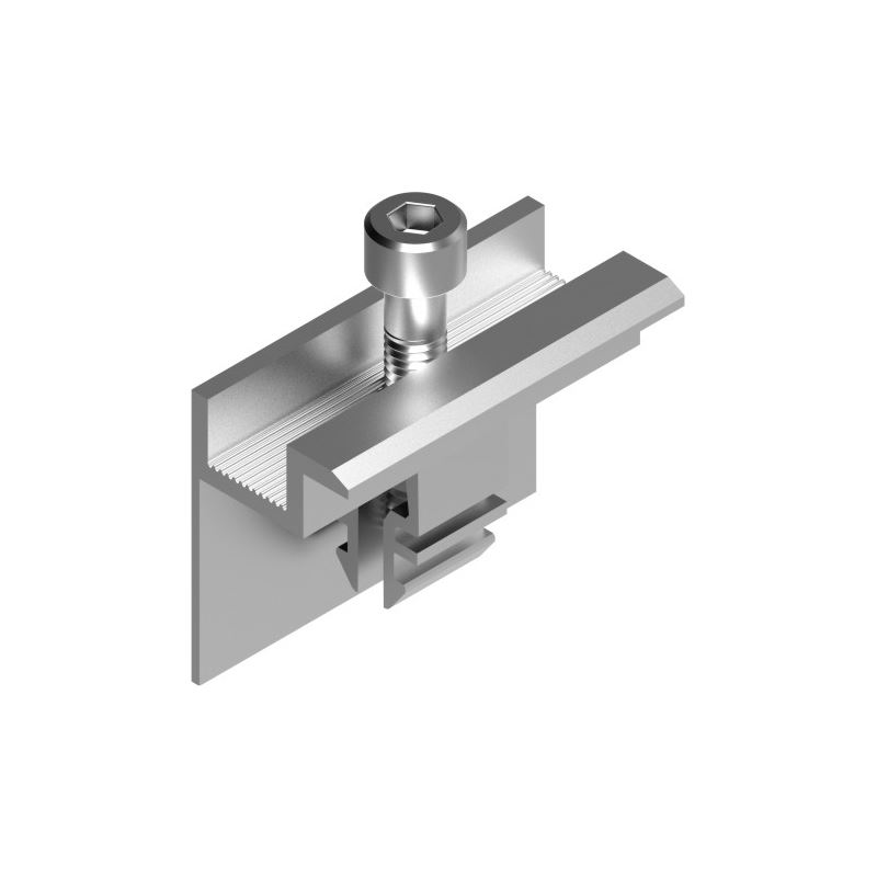 Boczny uchwyt panela KLICK do konstrukcji PV, BUFK40