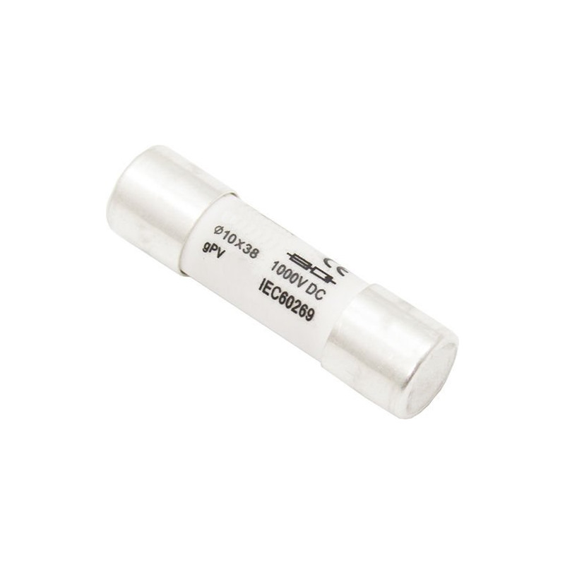 Bezpiecznik cylindryczny, typu gPV, 1000VDC 12A CH10x38
