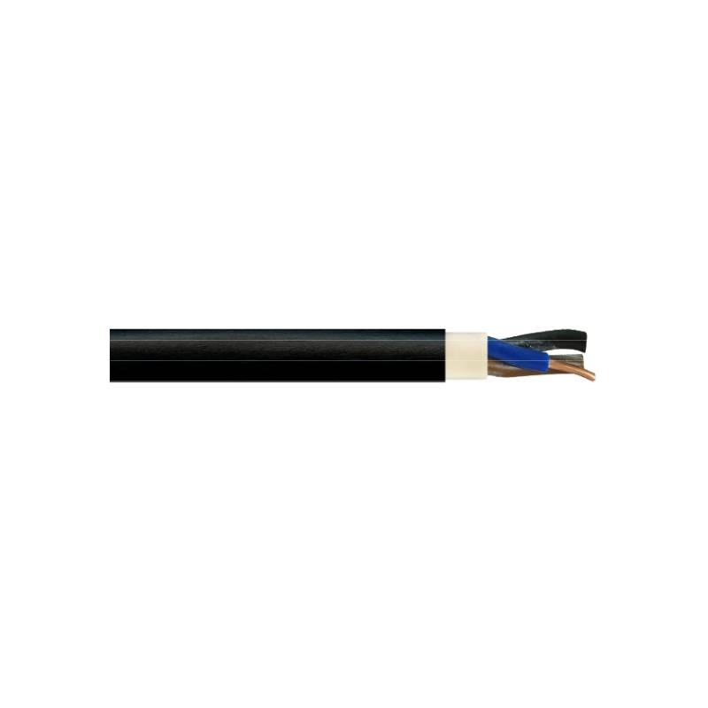 Kabel N2XH-J 3x1,5 RE B2ca 0,6/1kV bezhalogenowy, energetyczny i sterowniczy, czarny, TECHNOKABEL