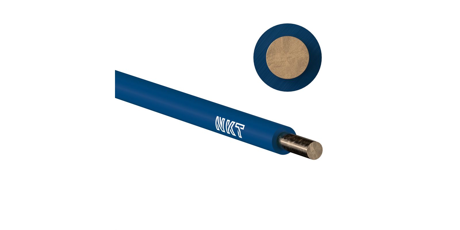 NKT PRZEWÓD DY 2,5mm H07V-U 450/750V NIEBIESKI