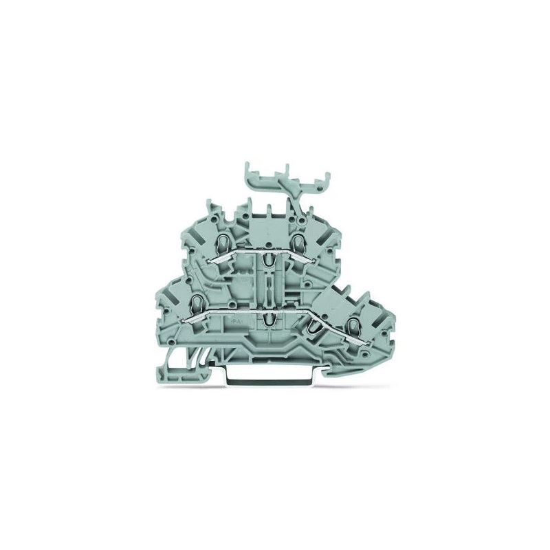 Złączka dwupiętrowa Wago TOPJOBS 1mm2 szara