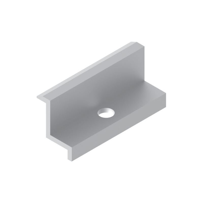 Klema końcowa - Boczny uchwyt panela do konstrukcji PV BUF40 h=40mm