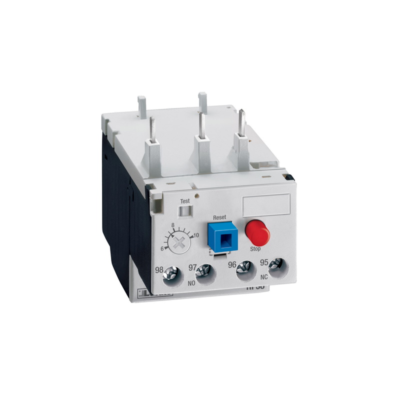 Przekaźnik termiczny, z wykrywaniem błędu fazy, trójfazowy, kasowanie ręczne lub automatyczne, montaż bezpośredni pod stycznikami BF09...BF38, 17...23A; Lovato