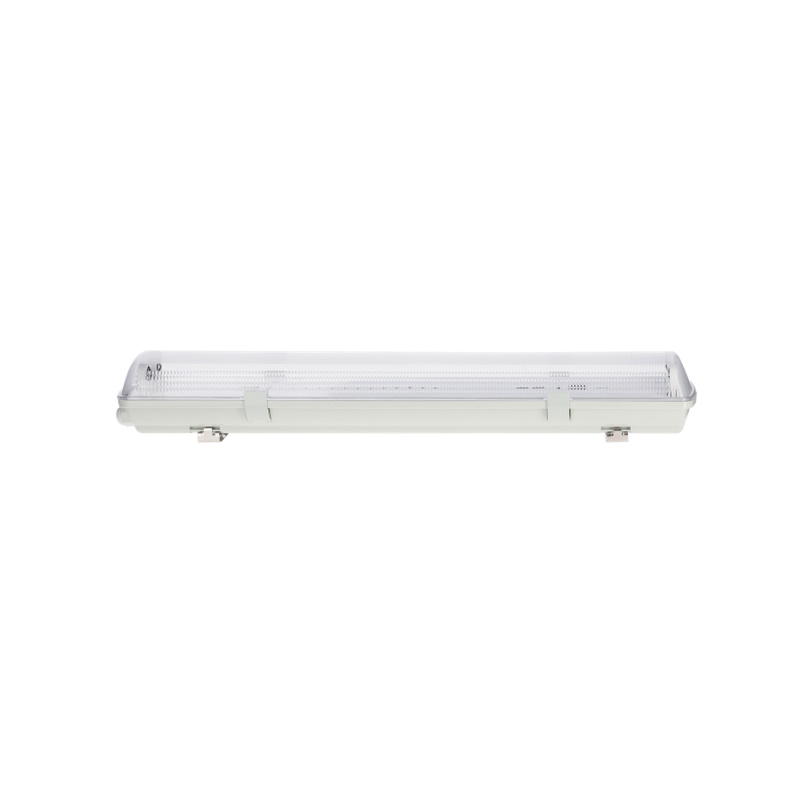 Oprawa hermetyczna SUNA 2xLED T8 G13 120cm IP65 1254x108x90 szary, z blachą 19-000-02